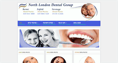 Desktop Screenshot of northlondondentalgroup.co.uk